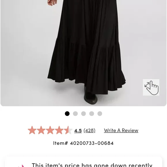 Torrid Black Maxi Dress - Picture 11 of 11